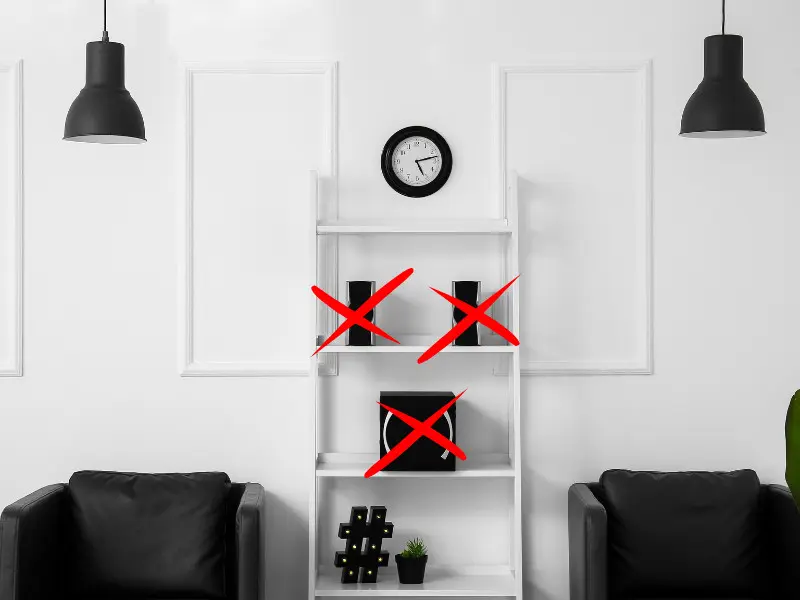 Boxen niemals aufs Regal